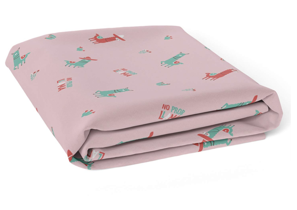 Preowned Rabitat Organic Cotton Fitted Crib Sheet